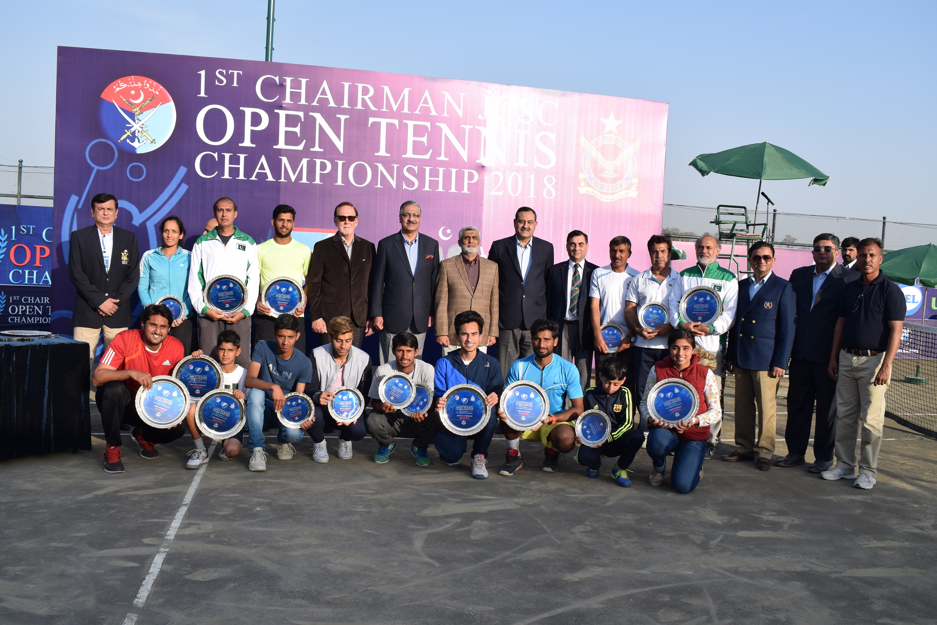 1st Chairman JCSC Open Tennis Championship 2018