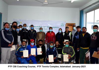 1st ever CBI Coaching Course in Pakistan