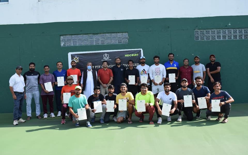 PTF Coaching Advanced Players Course (Level 2) at Pakistan Tennis Federation-2022